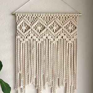 DIY MACRAME PATTERN AND ROPE!!